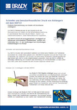 Dokument 'BradyPrinter i3300 (BBP33) Information zur Kabelkennzeichnung' herunterladen.